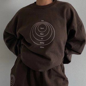 Palo Studios Energetics Crew in Espresso - XS/S - Like New